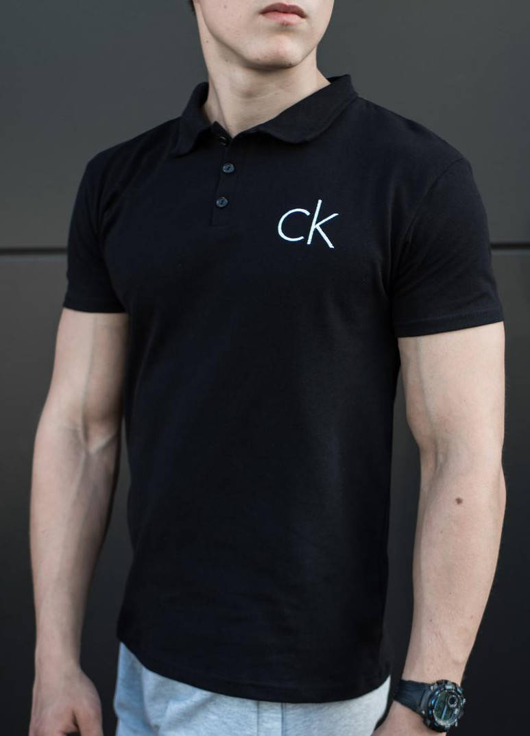 

Футболка поло мужская Calvin Klein, кельвин кляйн