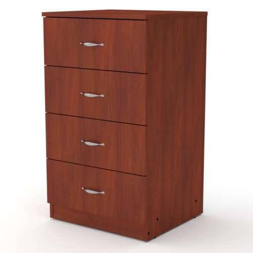 

Высокий Комод 4А Компанит с небольшими выдвижными ящиками для белья одежды в зал спальню небольшую комнату