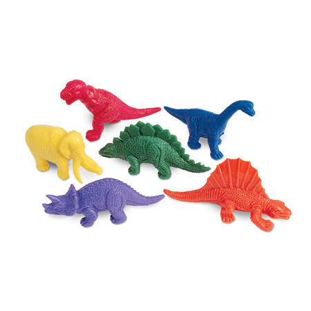 

Набор фигурок динозавров "Динозавры" Mini Dino Counters, Set Learning Resources/Ленинг ресурс 6 шт LER 0710