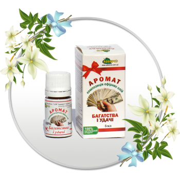 

Аромат богатства и удачи композиция эфирных масел 5 мл Адверсо