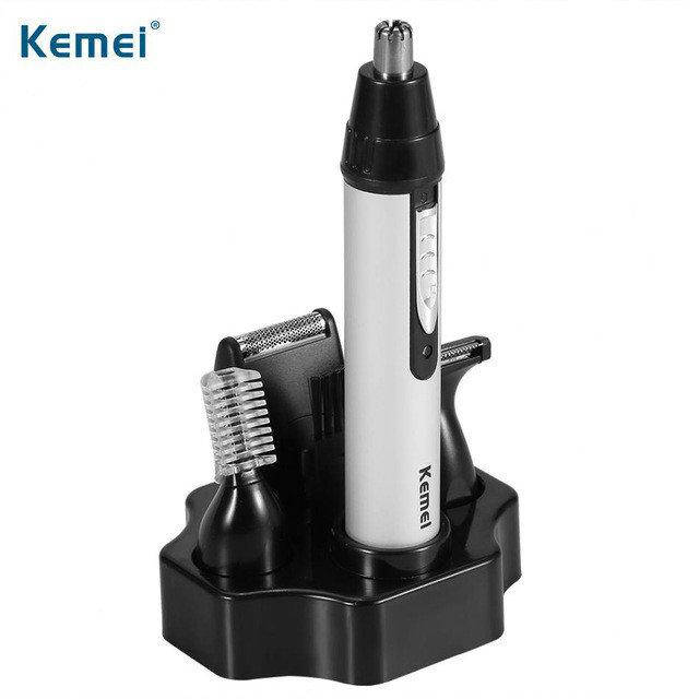 

Триммер для носа и ушей Kemei KM6650 4 в 1
