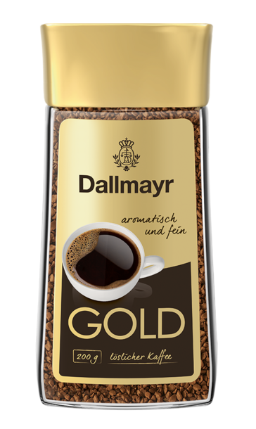 

Кофе растворимый Dallmayr Gold 200г Германия