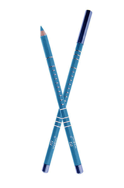 

Карандаш для глаз деревяный Malva Cosmetics М 319, № 41 Peacock Blue/Зелёно-голубой