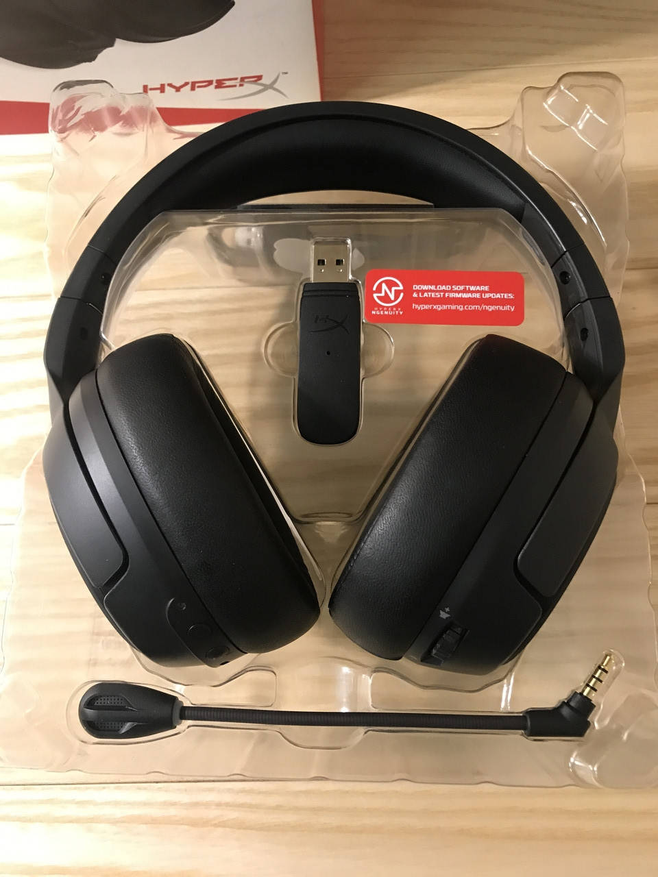 

Игровые наушники HyperX Cloud Flight S Black, Черный