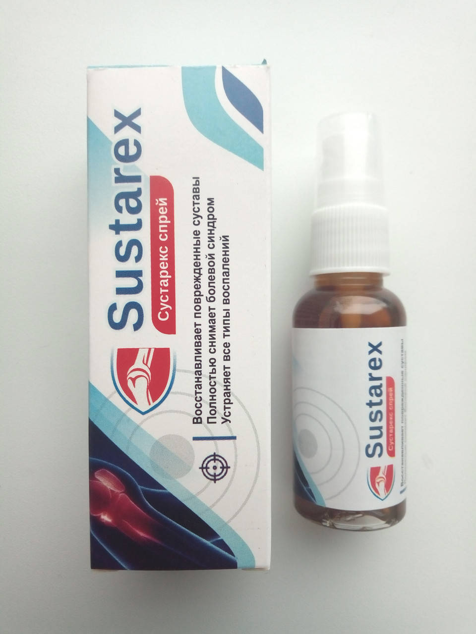 

Sustarex - Спрей для суставов (Сустарекс), Восстанавливает поврежденные суставы