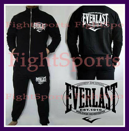 

Мужской Спортивный костюм EVERLAST (ЕВЕРЛАСТ) Черный ИНДОНЕЗИЯ "В стиле"