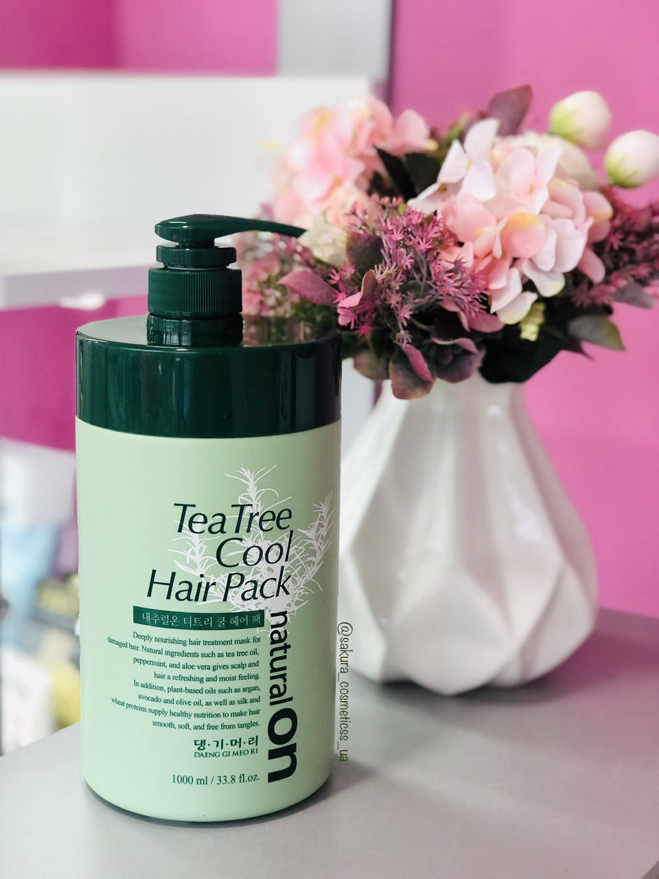 

Інтенсивна маска Daeng Gi Meo Ri Natural Tea Tree Cool Hair Pack на розлив 100 мл.