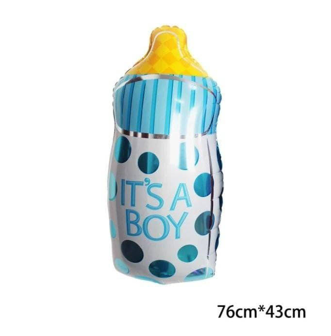 

Фольгированный шар бутылочка IT'S A BOY 76х43см, Голубой