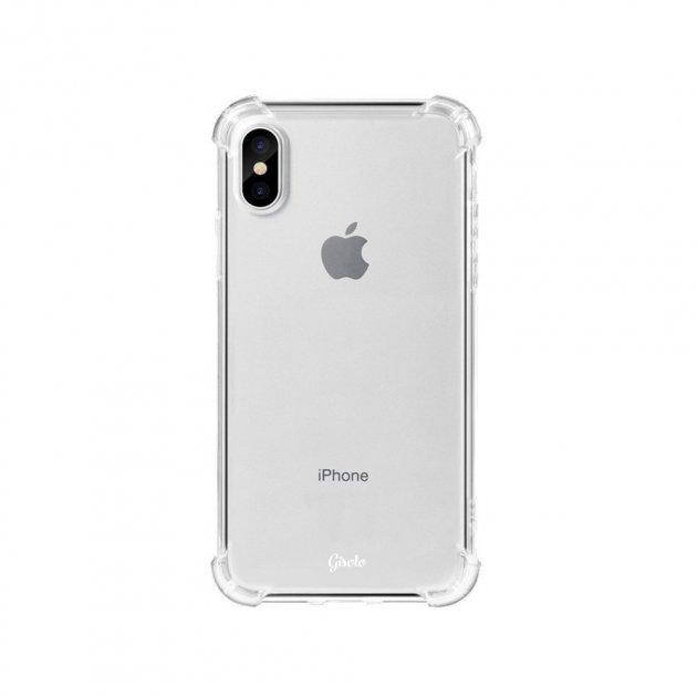 

Противоударный прозрачный чехол с открытой камерой для Apple iPhone Х/Хs