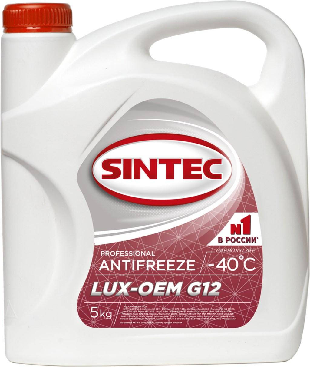 

Антифриз Sintec ANTIFREEZE LUXE G12 5кг (4)