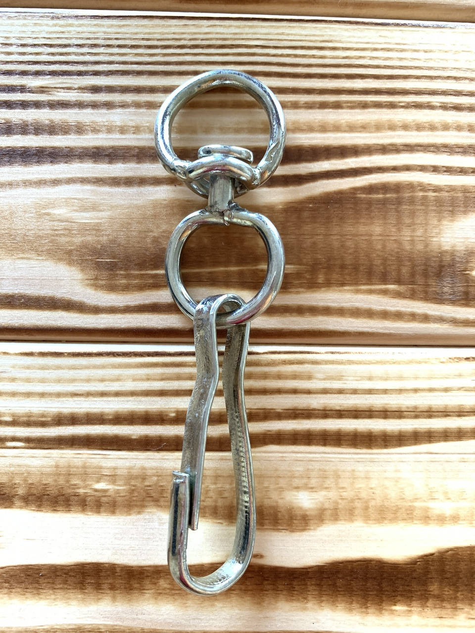 

Карабин пружинный со сварным вертлюгом 65мм