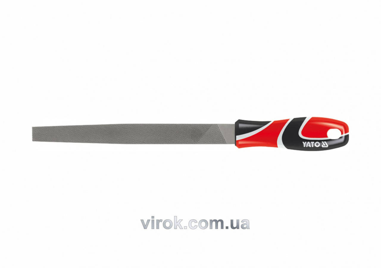 

Напильник по металлу плоский YATO 150 мм #2 YT-6180