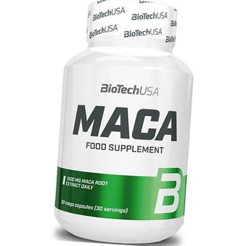 

Экстракт корня маки Бустер тестостерона BioTech Maca 60 капс