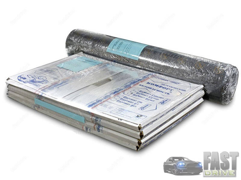

Комплект шумоизоляции на авто Butyplast - Standart