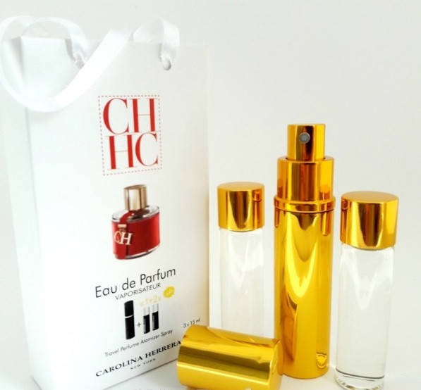 

Carolina Herrera CH for woman 3x15ml - Trio Bag