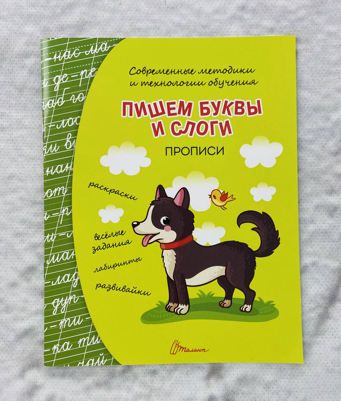 

Прописи Пишем буквы и слоги (рус. язык) 82206 Талант Украина