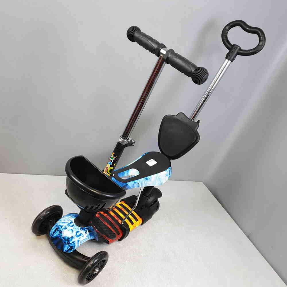 

Самокат детский трюковый Б/У Scooter 5 в 1