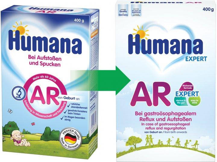 

Молочная сухая смесь Humana AR Expert При срыгиваниях 400 г