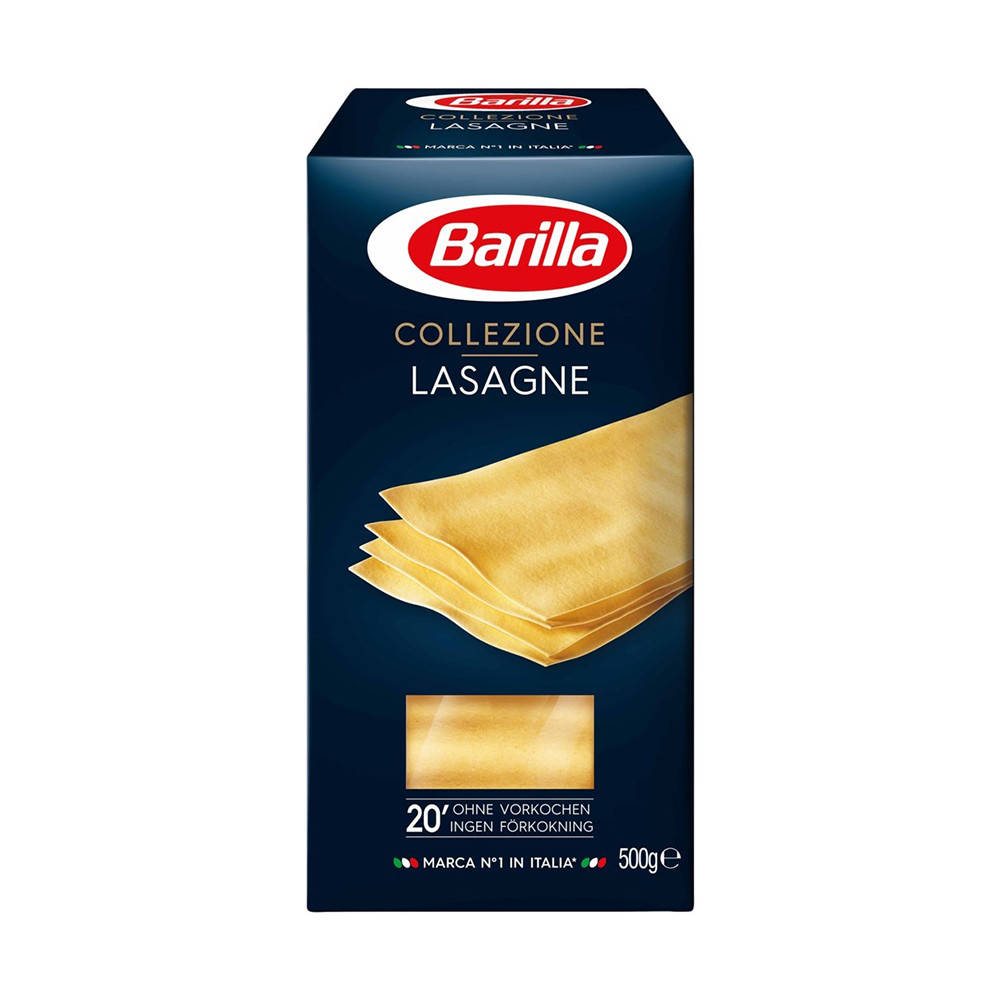 

Макароны BARILLA Collezione Lasagne без яиц 500г, 15 шт/ящ