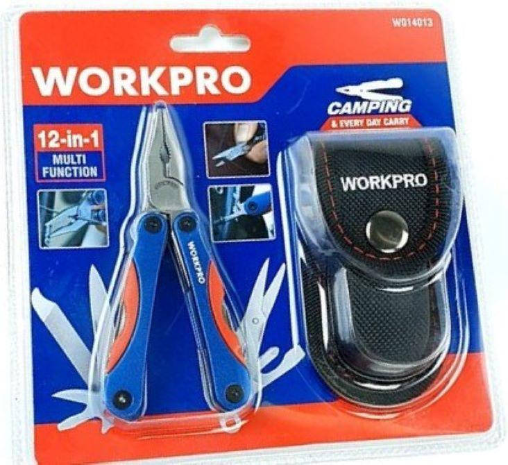 

Мультитул 12 в 1 WorkPro W014013