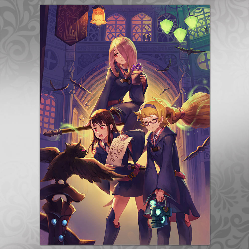 

Плакат Аниме Little Witch Academia 14
