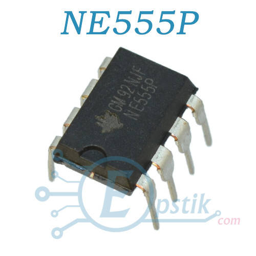 

NE555P, (КР1006ВИ1), прецизионный таймер, DIP8
