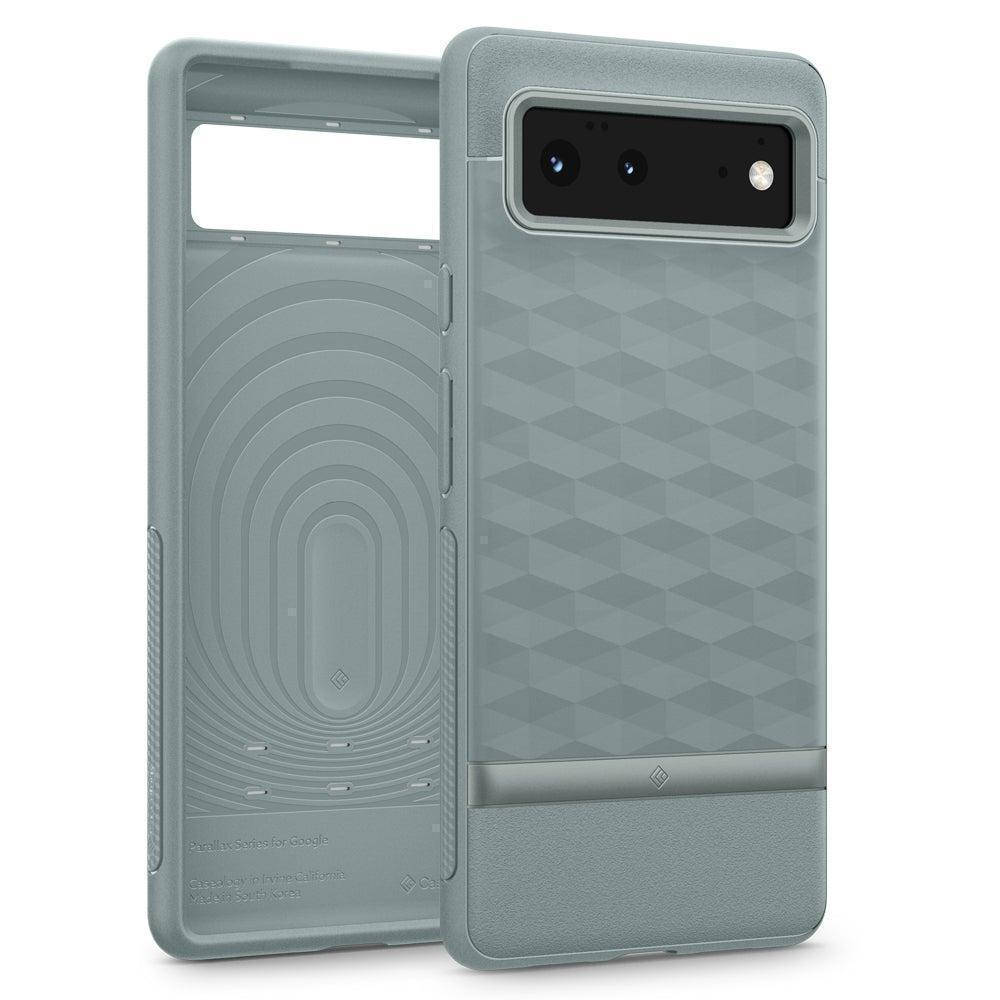 

Чехол Caseology Parallax для Google Pixel 6 Sage Green (ACS03448), Зелёный