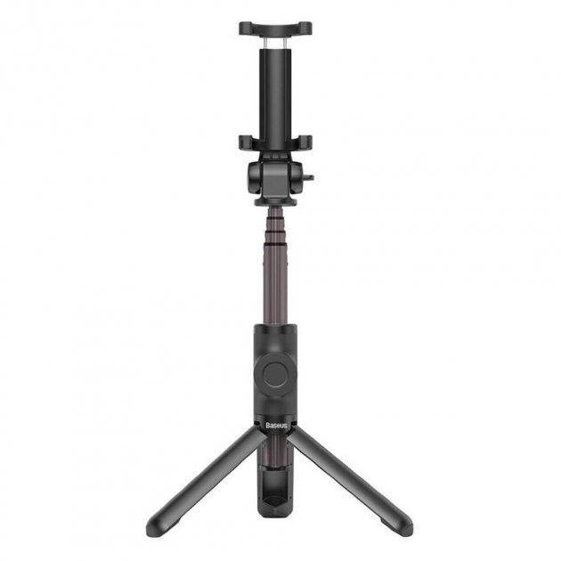 

Монопод трипод для селфи Baseus Bluetooth Lovely Folding Bracket 2in1 Black (SUDYZP-E01), Черный