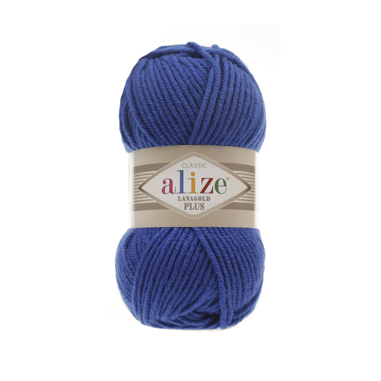 

Пряжа ALIZE LANAGOLD PLUS 141 василек (ализе ланаголд Плюс)
