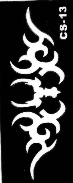 

Трафареты для био-тату (№ CS13)