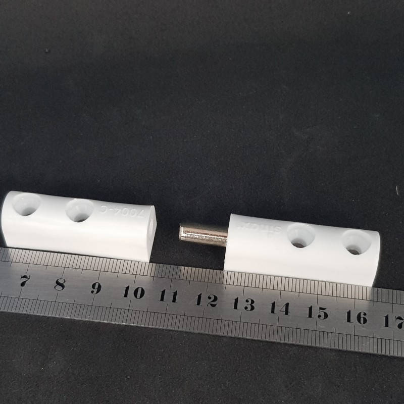 

Петля SINAX для дверной москитной сетки из профиля 17*25 мм (белая), Белый