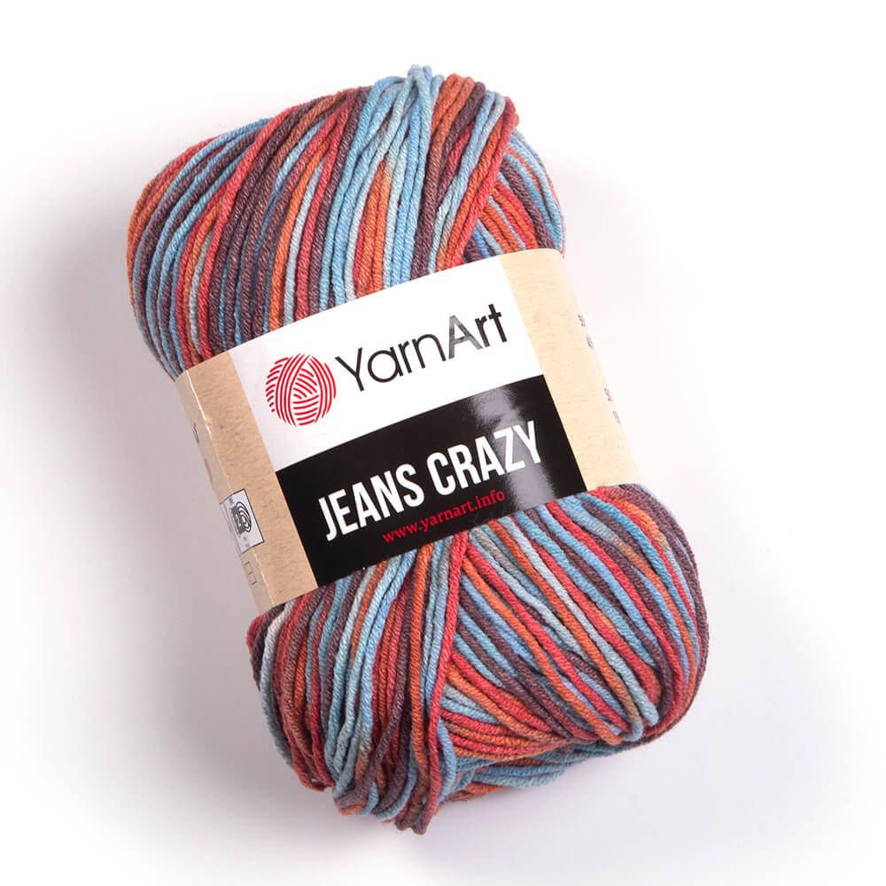 

Yarnart Jeans Crazy № 8214 (Пряжа, нитки для вязания хлопок)