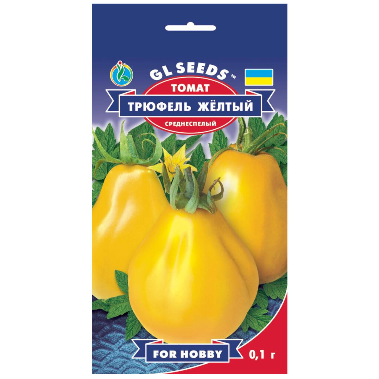 

Томат Трюфель желтый 0.1 г Gl Seeds