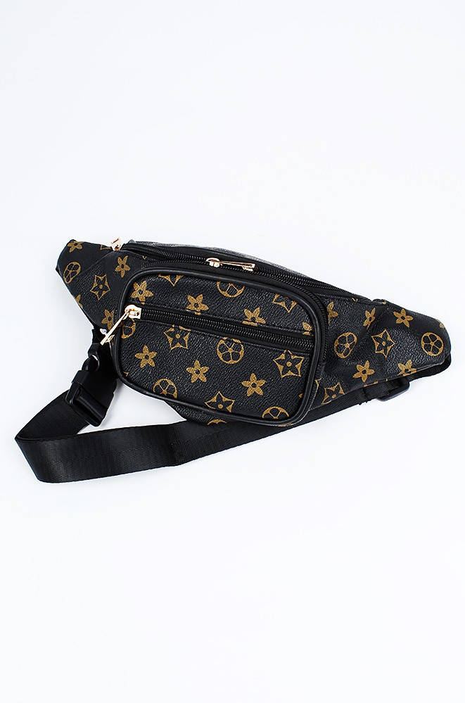 

Бананка женская черная AAA 124066S, Черный