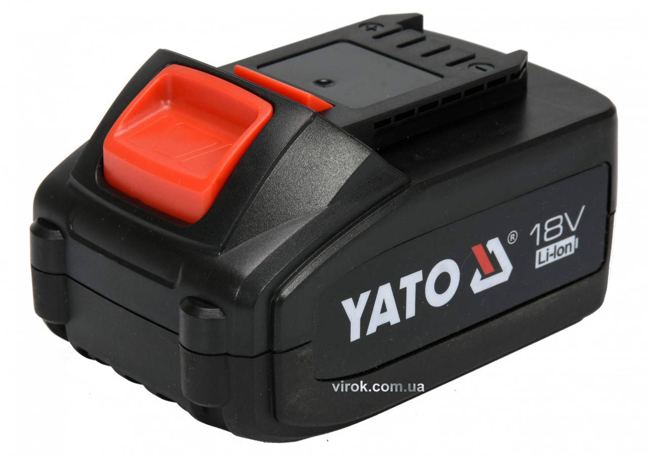 

Аккумулятор YATO Li-Ion 18 В 4 Ач YT-82844