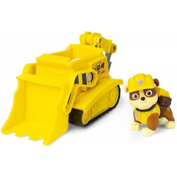 

Paw Patrol Щенячий патруль крепыш и бульдозер с буром 6054970 Rubble’s Bulldozer Vehicle with Collectible
