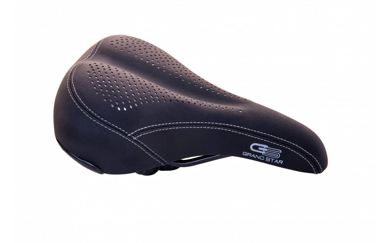 

Седло Grand Star GS-5091B11D , черное с замком , МТБ , без пружин