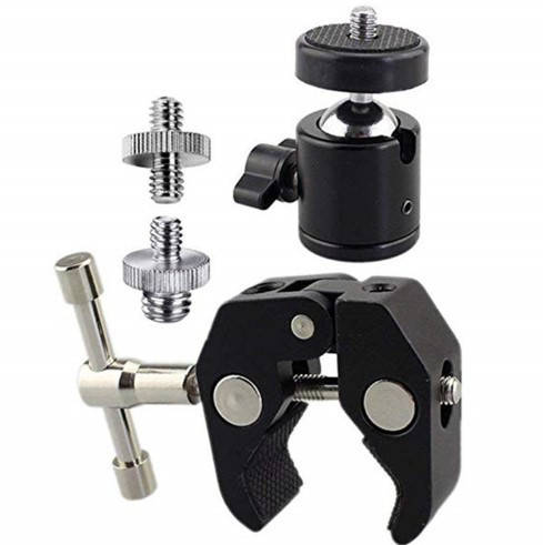 

Металлическое крепление на руль или трубу для экшн камер (GoPro,Xiaomi,SJCam) с диаметром трубы до 5,5 см.