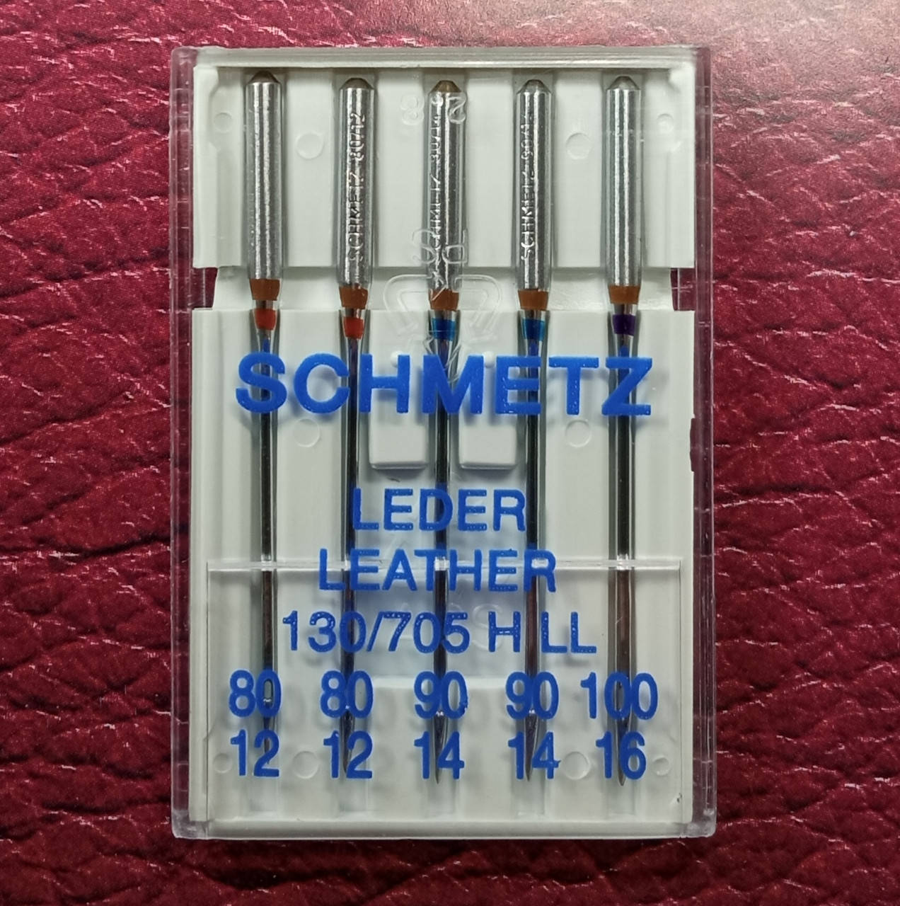 

Иглы Schmetz для кожи ассорти