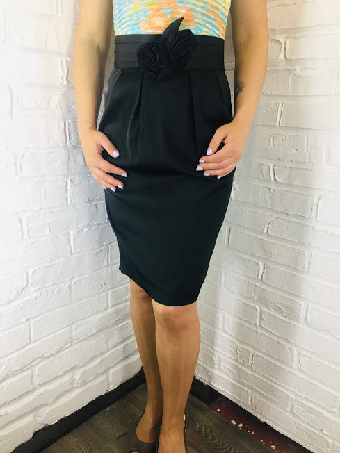 

Женская юбка черная DE ZERRO Collection 2223 М, Черный