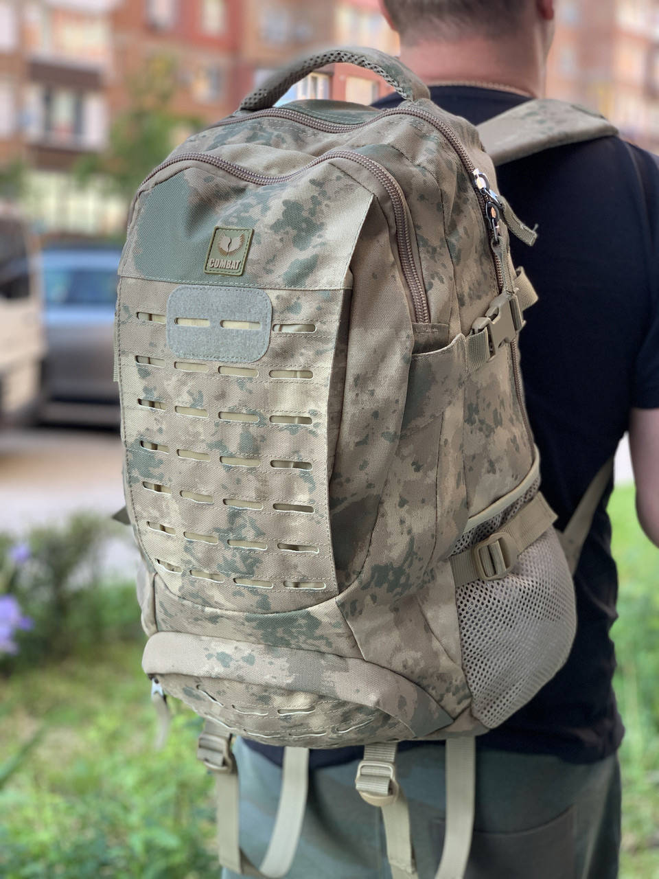 

Рюкзак тактичний COMBAT 45L (CORDURA 1000D), Черный