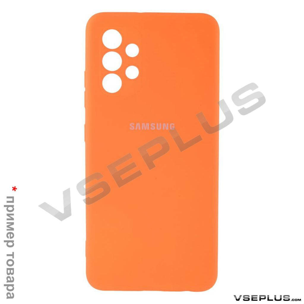 

Чехол (накладка) Samsung A325 Galaxy A32 / A326 Galaxy A32, Original Soft Case, оранжевый