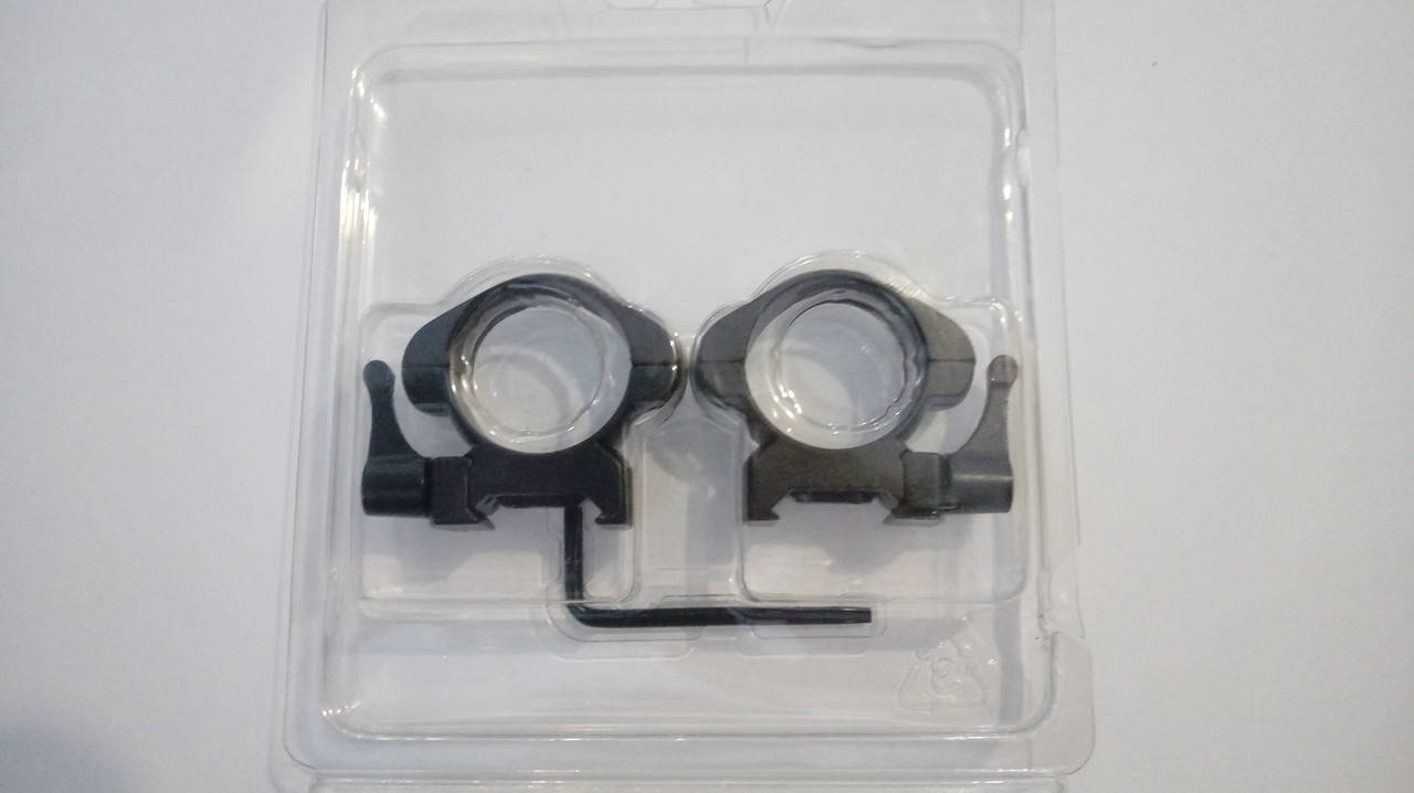 

Кольца CCOP для крепления оптики 30 мм, на вивер, стальные быстросъемные, средние