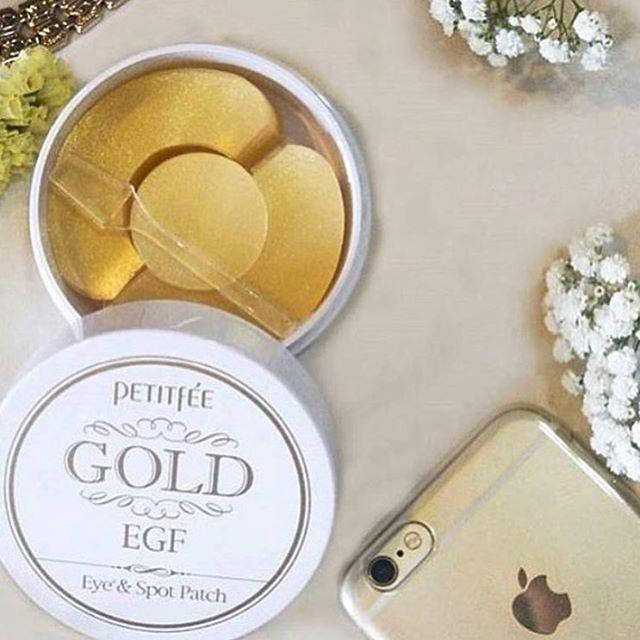 

Гидрогелевые патчи с кружочками Petitfee Gold & EGF Eye & Spot Patch