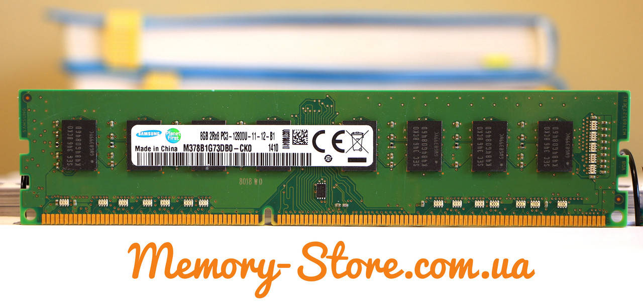 

Оперативная память для ПК Samsung DDR3 8Gb PC3-12800 1600MHz Intel и AMD, б/у