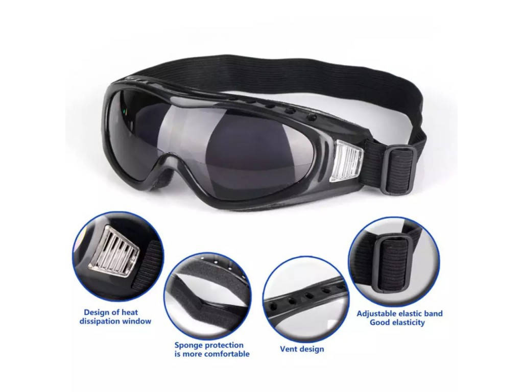 

Очки защитные с УФ-защитой ударопрочные Airsoft