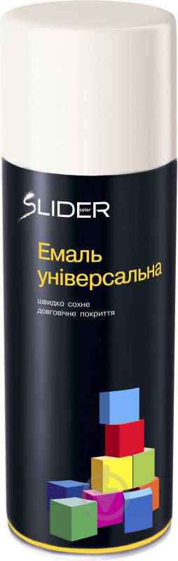 

Эмаль универсальная 9003 снежно-белая аэрозоль LIDER 400 мл