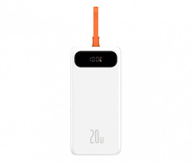 

Baseus Block 20000mAh (20W, з кабелем Lightning) PPLK000002