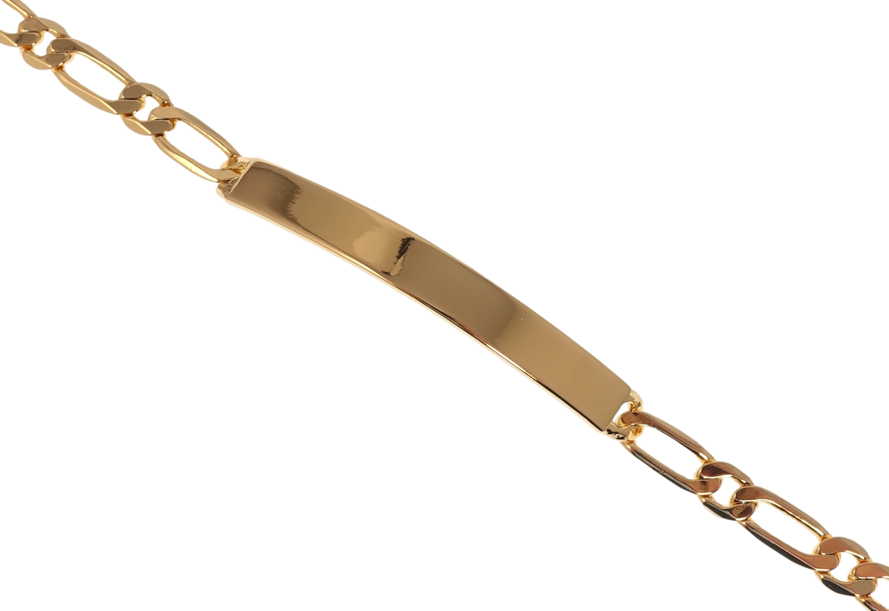 

Браслет Xuping Позолота 18K "Плетение Фигаро с вставкой" длина 19см х 5мм
