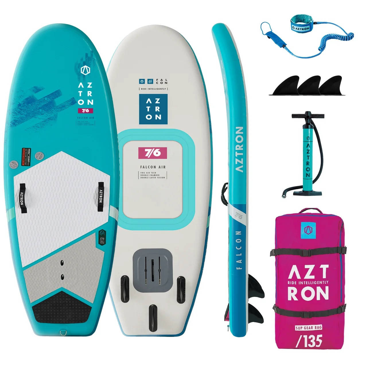 

AZTRON САП доска FALCON Foil SUP 7’6″ AS-205F